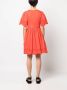 TWINSET Broderie anglaise mini-jurk Oranje - Thumbnail 4
