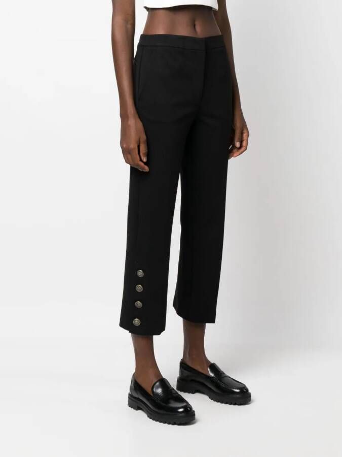 TWINSET Cropped broek Zwart