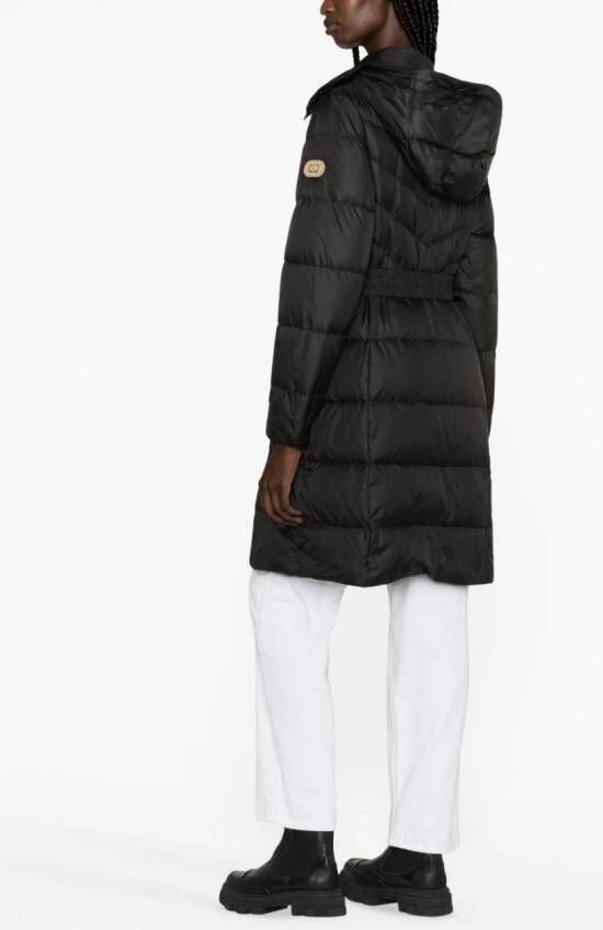 TWINSET Donsjas met capuchon Zwart