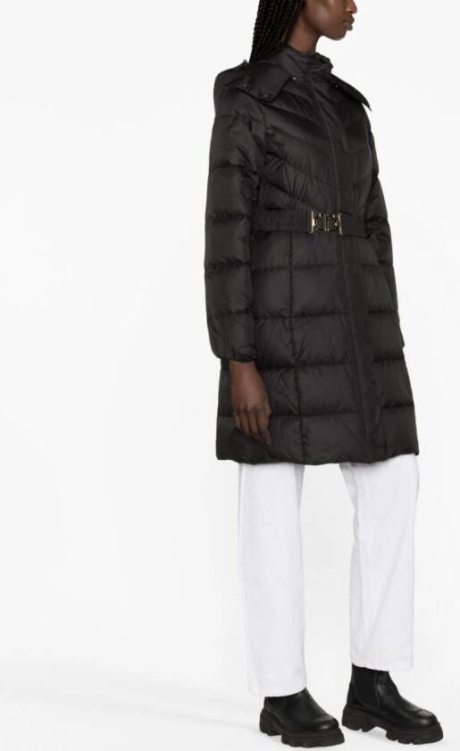 TWINSET Donsjas met capuchon Zwart
