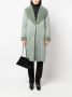 TWINSET Jas van imitatielamswol Groen - Thumbnail 2