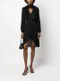 TWINSET Jurk met afwerking van veren Zwart - Thumbnail 2