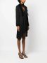 TWINSET Jurk met afwerking van veren Zwart - Thumbnail 3