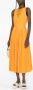 TWINSET Flared jurk Oranje - Thumbnail 2