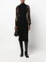 TWINSET Jurk met bloemenprint Zwart - Thumbnail 2