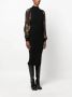 TWINSET Jurk met bloemenprint Zwart - Thumbnail 3