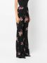 TWINSET Broek met bloemenprint Zwart - Thumbnail 3