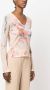 TWINSET Geribbelde blouse Oranje - Thumbnail 3