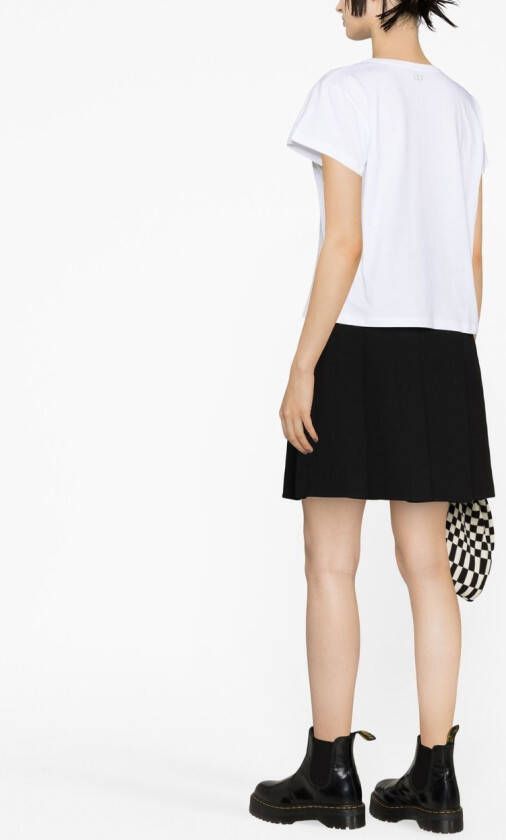 TWINSET T-shirt met grafische print Wit