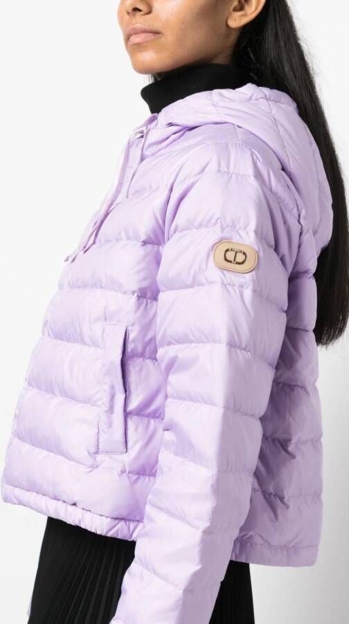 TWINSET Jack met capuchon Paars