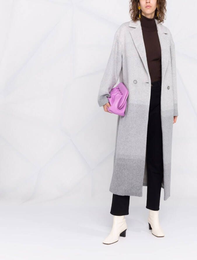 TWINSET Jas met dubbele rij knopen Grijs