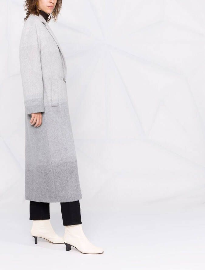 TWINSET Jas met dubbele rij knopen Grijs