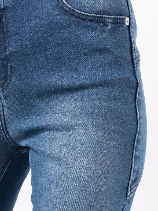 TWINSET Jeans met vervaagd-effect Blauw