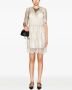 TWINSET Jurk met bloemenkant Beige - Thumbnail 2