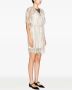 TWINSET Jurk met bloemenkant Beige - Thumbnail 3