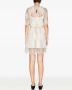 TWINSET Jurk met bloemenkant Beige - Thumbnail 4