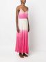 TWINSET Jurk met bloemenpatch Roze - Thumbnail 3
