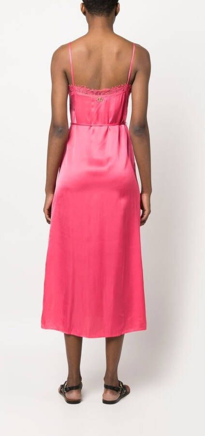 TWINSET Jurk met kant Roze