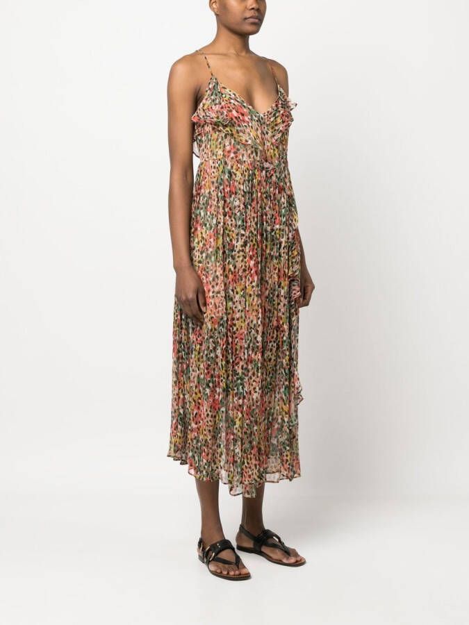 TWINSET Jurk met luipaardprint Zwart