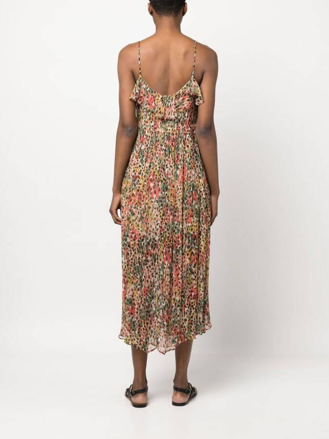 TWINSET Jurk met luipaardprint Zwart