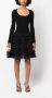 TWINSET Jurk met tule Zwart - Thumbnail 2