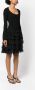 TWINSET Jurk met tule Zwart - Thumbnail 3