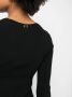 TWINSET Jurk met tule Zwart - Thumbnail 5