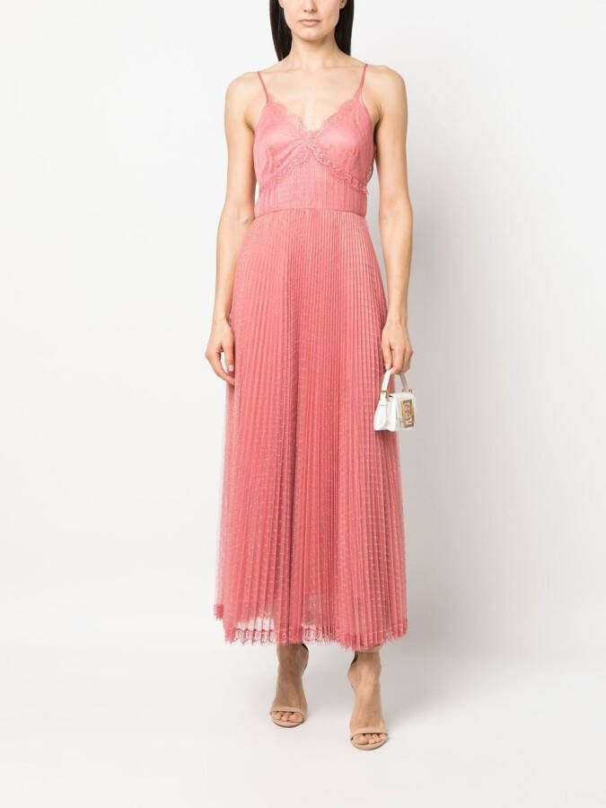 TWINSET Kanten jurk Roze