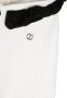 TWINSET Kids Hoodie van katoenmix Wit - Thumbnail 3