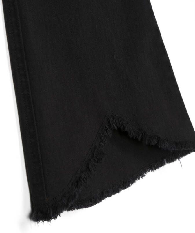 TWINSET Kids Asymmetrische jeans Zwart
