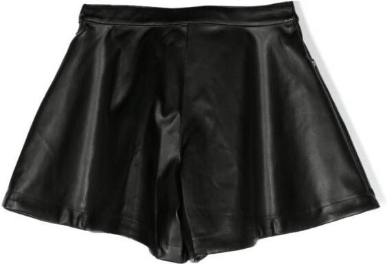 TWINSET Kids Shorts met wijde pijpen Zwart