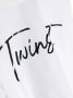TWINSET Kids T-shirt met logoprint Beige - Thumbnail 3