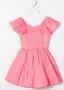 TWINSET Kids Mini-jurk met ruche afwerking Roze - Thumbnail 2