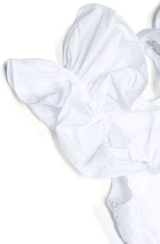 TWINSET Kids Mouwloze jurk Wit