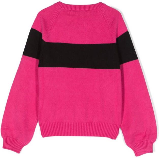 TWINSET Kids Trui met logoprint Roze