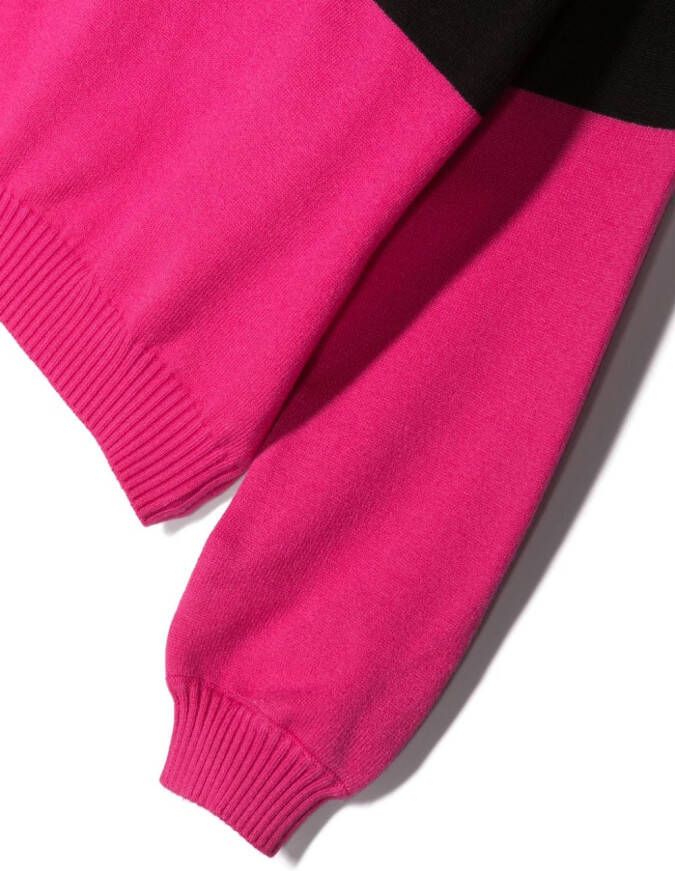 TWINSET Kids Trui met logoprint Roze