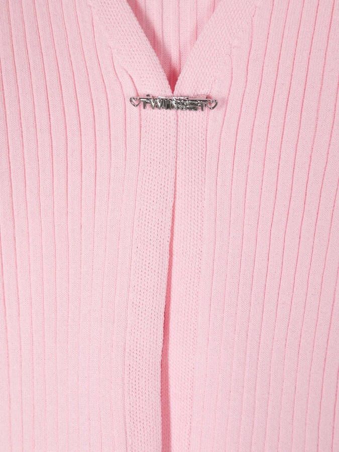 TWINSET Kids Vest met lange mouwen Roze