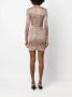 TWINSET Mini-jurk met luipaardprint Bruin - Thumbnail 4
