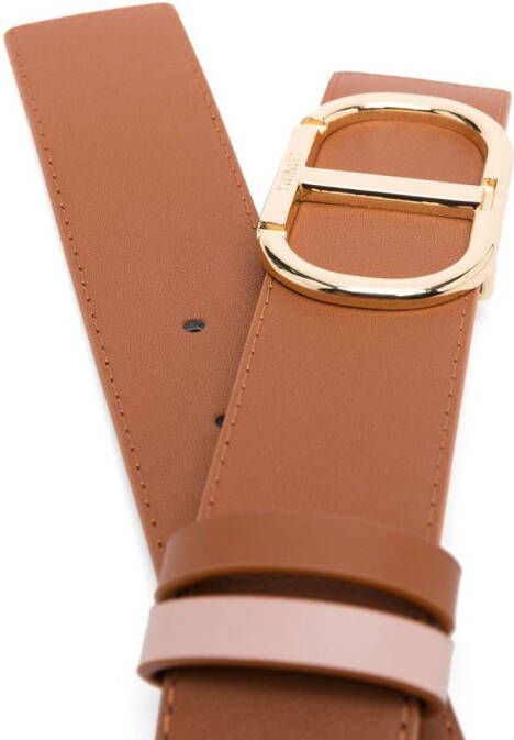 TWINSET Omkeerbare riem Bruin