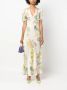 TWINSET Maxi-jurk met bloemenprint Beige - Thumbnail 2