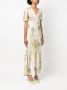 TWINSET Maxi-jurk met bloemenprint Beige - Thumbnail 3
