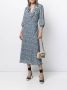 TWINSET Maxi-jurk met bloemenprint Blauw - Thumbnail 2