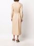 TWINSET Midi-jurk met borduurwerk Beige - Thumbnail 4