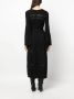 TWINSET Midi-jurk met ceintuur Zwart - Thumbnail 4
