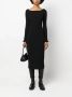 TWINSET Midi-jurk met logogesp Zwart - Thumbnail 2
