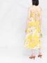 TWINSET Midi-jurk met print Geel - Thumbnail 4