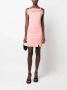 TWINSET Mini-jurk met veren afwerking Roze - Thumbnail 2