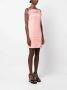 TWINSET Mini-jurk met veren afwerking Roze - Thumbnail 3
