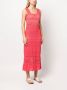 TWINSET Opengebreide midi-jurk Roze - Thumbnail 3
