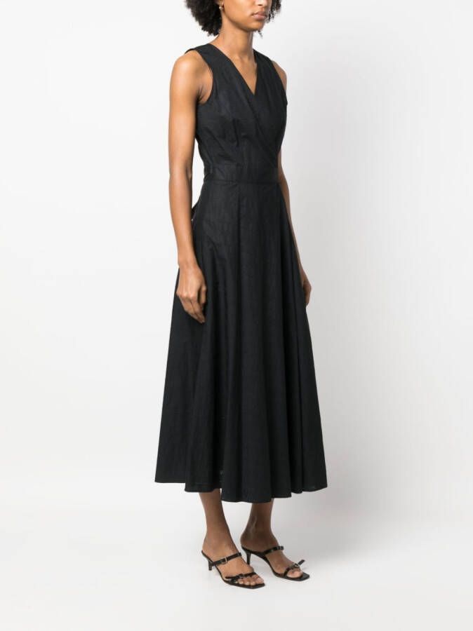 TWINSET Flared jurk Zwart